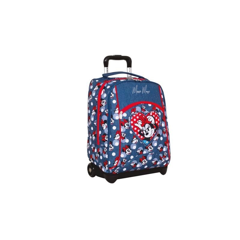 ZAINO SEVEN BIG TROLLEY MINNIE PRETTIED UP