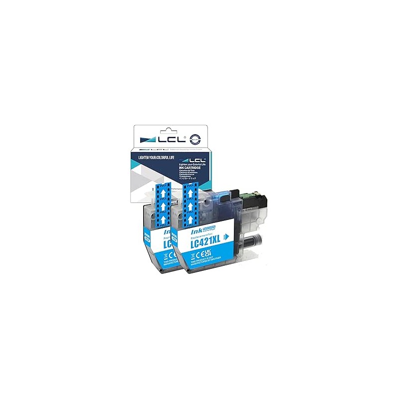 Cartuccia d'inchiostro Compatibile per Brother LC-421XL cyano