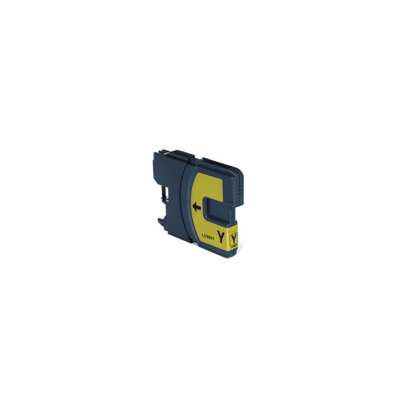 CART. COMPATIBILE BROTHER LC-1100 LC-980 LC-985 YELLOW