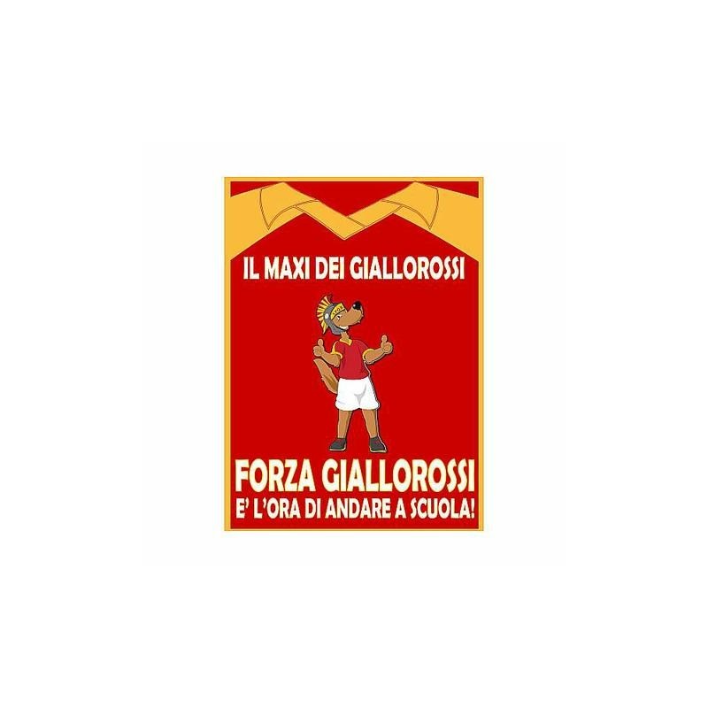 MAXI QUADERNI 20+1ff 80gr A FORZA ROMA CONF. DA 10 PEZZI
