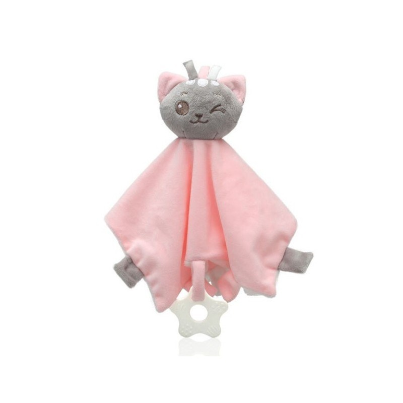KIOKIDS DOUDOU GATTINO ROSA 30CM                                        