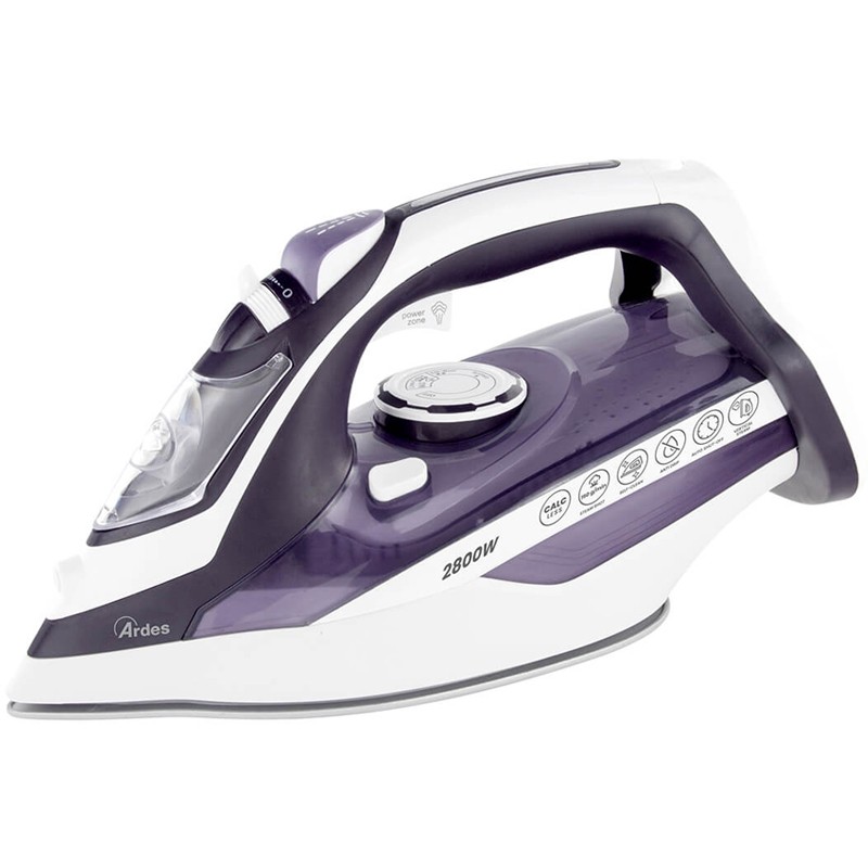 FERRO DA STIRO A VAPORE ARDES ARSTIR03W VAPOR ELITE 450 ml 2800W BIANCO