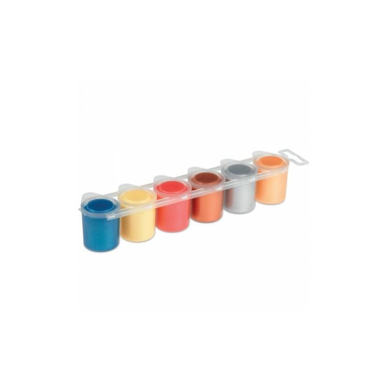 CONF. 6 TEMPERE METALIZZATE 25ml. primo 231